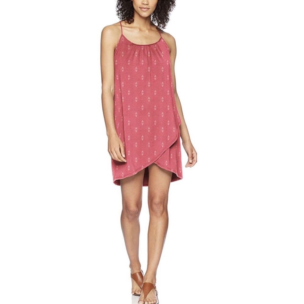 Fig Clothing Canada Pop Mini Dress in Obsidian Pink Size L 10-12